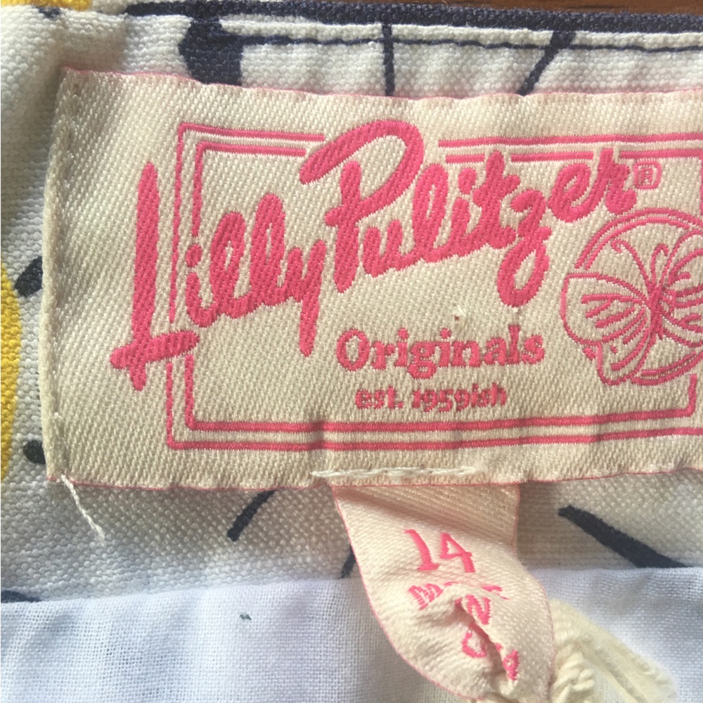 Lilly Pulitzer Dailey skirt with lady bugs sz 14 - Picture 2 of 3